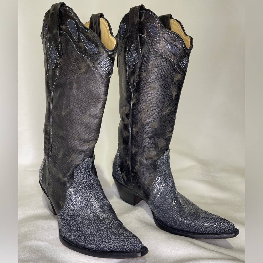Genuine Stingray Corral Western Boots
